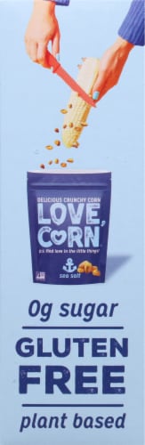 Love Corn® Sea Salt Crunchy Corn Snack Multipack Perspective: right