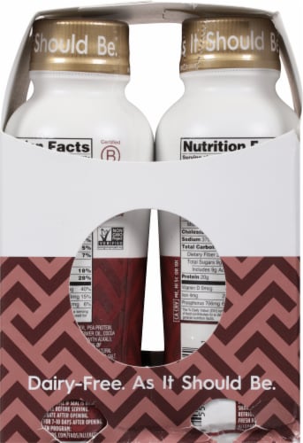 Ripple Nutrition Chocolate Protein Shake Perspective: right