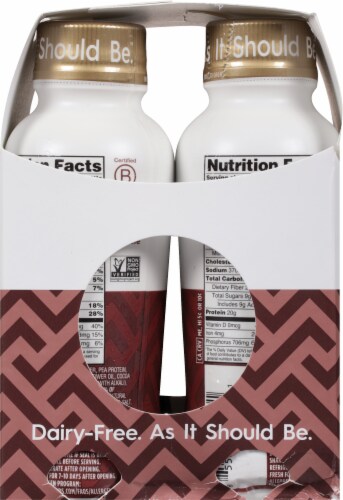 Ripple Nutrition Chocolate Protein Shake Perspective: right
