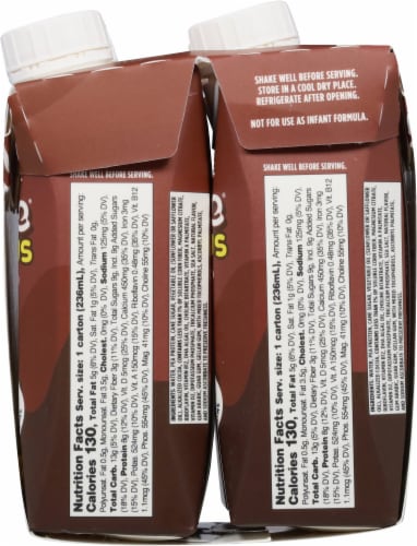 Ripple® Kids Chocolate Plant Based Milk Perspective: right