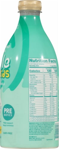 Ripple® Kids Unsweetened Original Plant-Based Milk Perspective: right