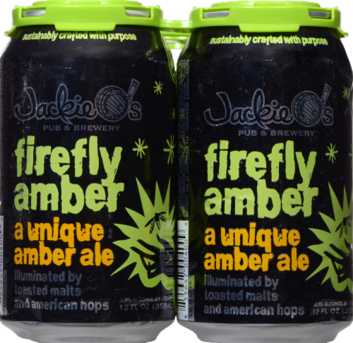 Jackie O's Pub & Brewery Firefly Amber Perspective: right