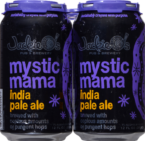 Jackie O's Pub & Brewery Mystic Mama India Pale Ale Perspective: right