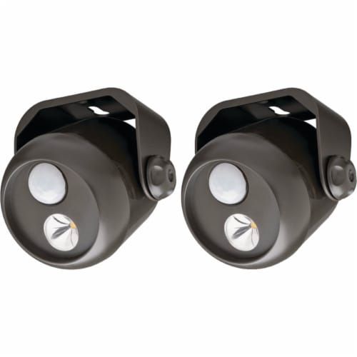 Mr Beams Brown LED Wireless Motion Sensor Mini Spotlight Perspective: right