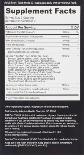 Nugenix® Sexual Vitality Booster Supplement Capsules Perspective: right