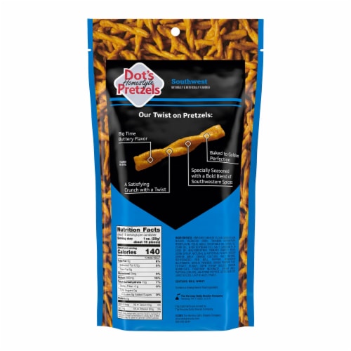 Dot's® Homestyle Southwest Seasoned Pretzel Twists Perspective: right