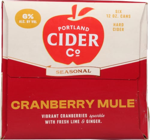 Portland Cider Cranberry Mule Hard Cider Perspective: right