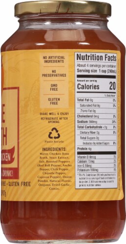 Zoup! Good Really Good® Spicy Chicken Bone Broth Perspective: right