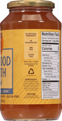Zoup! Good Really Good® Seafood Broth Perspective: right