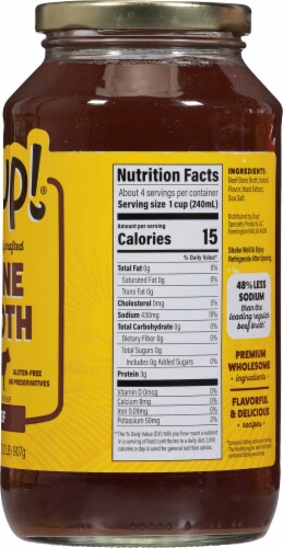 Zoup!® Beef Bone Broth Perspective: right