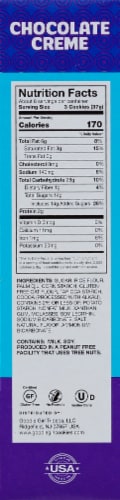 Goodie Girl® Chocolate Crème Sandwich Cookies Perspective: right