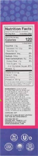 Goodie Girl® Birthday Cake Sandwich Cookies Perspective: right