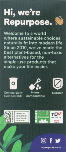 Repurpose® 3-Gallon Compostable Food Scrap Bags Perspective: right