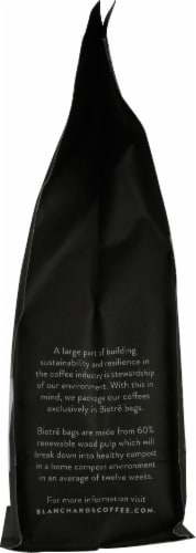 Blanchard's Dark as Dark Ground Coffee Perspective: right