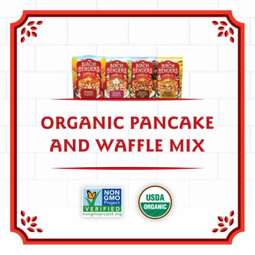 Organic Classic Pancake & Waffle Mix, 16oz Perspective: right