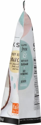 Genuine Coconut Organic Coconut Chunks Perspective: right