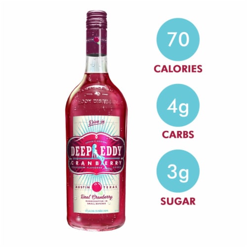 Deep Eddy Cranberry Vodka Perspective: right