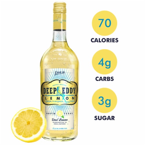 Deep Eddy Lemon Vodka Perspective: right
