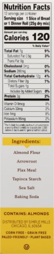Simple Mills Artisan Bread Almond Flour Baking Mix Perspective: right