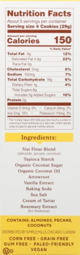 Simple Mills® Crunchy Toasted Pecan Cookies Perspective: right