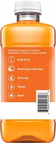 Hydralyte® Advanced Hydration Orange Flavor Oral Electrolyte Drink Perspective: right