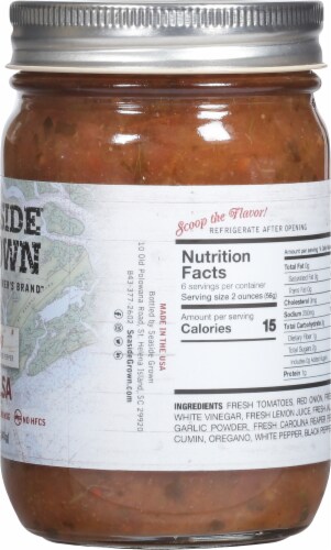 Seaside Grown Spicy Salsa Perspective: right