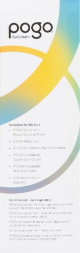 Pogo® Automatic® Blood Glucose Monitoring System Perspective: right