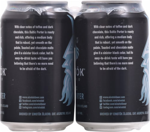 Einstok® Olgerd Icelandic Toasted Porter Beer Perspective: right