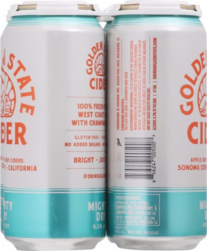 Golden State Mighty Dry Cider Perspective: right