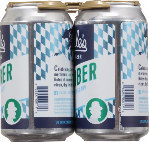 Beale's Oktoberfest Beer Perspective: right