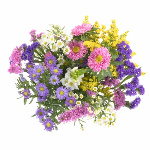 P&F Mixed Seasonal Floral Bunch Perspective: right