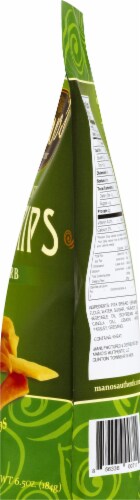 Mano's Authentic Lemon & Herb Thin Crust Pita Strips Perspective: right