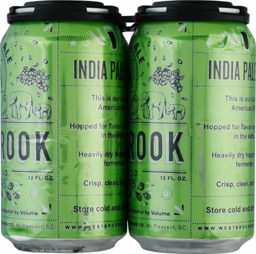Westbrook Brewing Company IPA Perspective: right