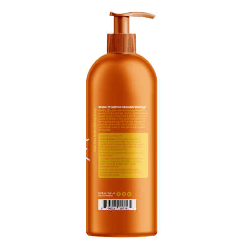 Zesty Paws® Wild Alaskan Salmon Oil Skin Health Supplement Perspective: right