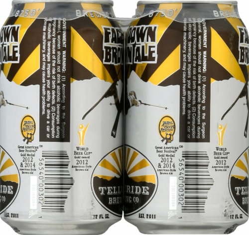 Telluride Face Down Brown Ale Perspective: right