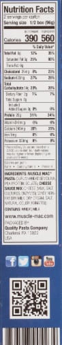 Muscle Mac Original Cheddar Macaroni & Cheese Side Dish Perspective: right