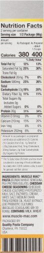 Muscle Mac® Pro White Cheddar Macaroni & Cheese Perspective: right