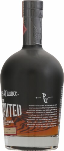 Puncher's Chance the Undisputed Single Barrel Kentucky Straight Bourbon Whiskey Perspective: right