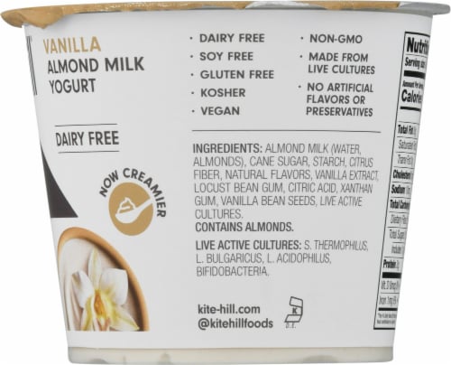 Kite Hill® Vanilla Almond Mllk Yogurt Perspective: right
