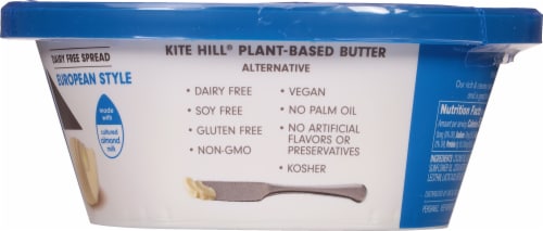 Kite Hill® Plant Based Butter Alternative European Style Perspective: right