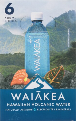 Waiakea® Hawaiian Volcanic Bottled Water Perspective: right