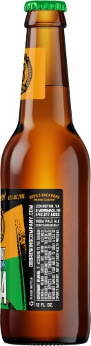 Devils Backbone Brewing Company Eight Point IPA Beer Perspective: right