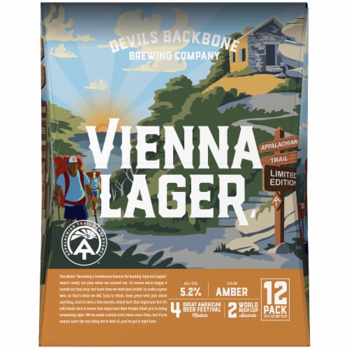 Devils Backbone Brewing Company Vienna Lager Perspective: right