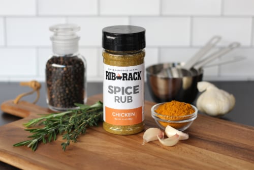 Rib Rack® Chicken Spice Dry Rub Perspective: right