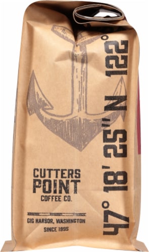 Cutters Point Coffee Co. Original Medium Roast Ground Coffee Perspective: right