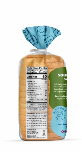 Rudi's Gluten Free Sourdough White Bread Perspective: right