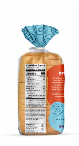 Rudi's Gluten Free Brioche Bread Perspective: right