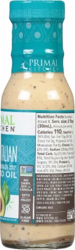 Primal Kitchen® Dreamy Italian with Avocado Oil Dressing & Marinade Perspective: right