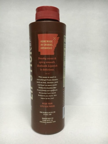 Redneck Lipstick BBQ Sauce Perspective: right