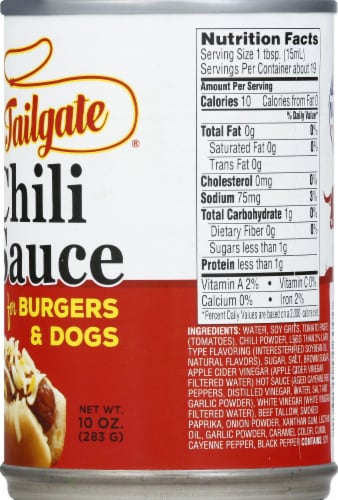 Boone Brands Texas Tailgate® Chili Sauce Perspective: right